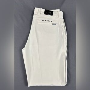 Dunning Golf Pants Performance 32 x 32 Stone Beige Polyester